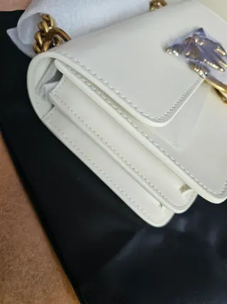Borsa Pinko Love Bag Icon Pelle Bianca