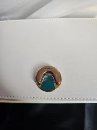 Borsa Pinko Love Bag Icon Pelle Bianca