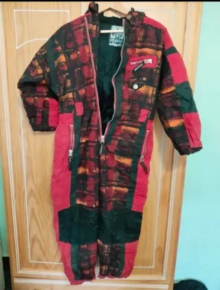 Mono de esquí infantil estampado