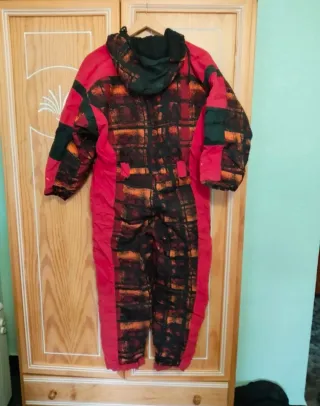 Mono de esquí infantil estampado