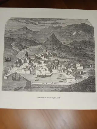 Dibujos Santander Antiguo.