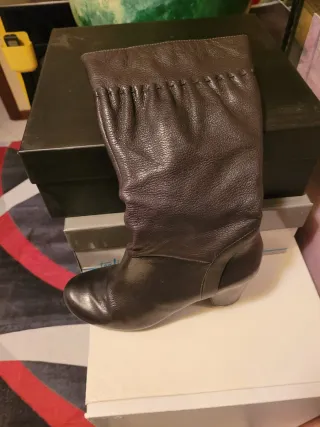 Stivali donna neri e marroni