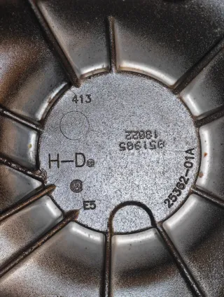 Tapa Leva Harley Davidson Twin Cam Negra