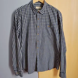 Camisa de cuadros hombre