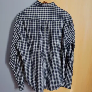 Camisa de cuadros hombre