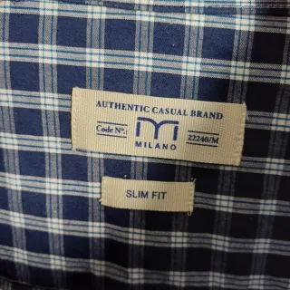 Camisa de cuadros hombre