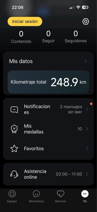 Patinete eléctrico plegable Segway