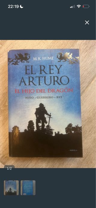 Libro El Rey Arturo: El Hijo del Dragón