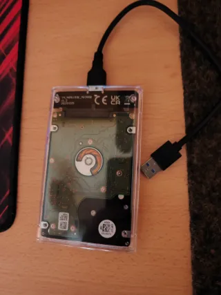 Carcasa Disco Duro externo de 500GB ( BATOCERA )