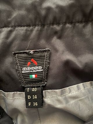 Pantaloni sci donna neri