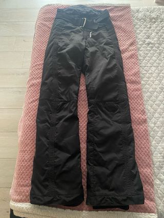 Pantaloni sci donna neri