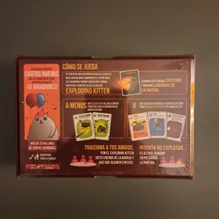 2 Juegos Exploding Kittens y Zombie Kittens