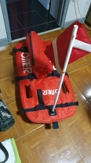 Prancha de Mergulho Omer Vermelha