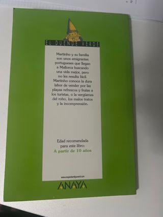 libro de lectura, la isla de las montañas azules