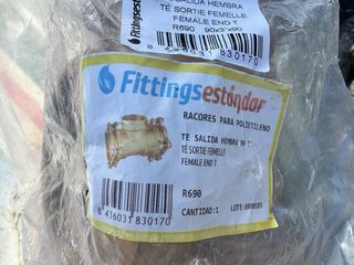 Piezas metálicas para polietileno 75 y 90