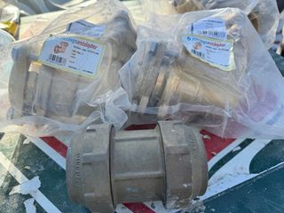 Piezas metálicas para polietileno 75 y 90