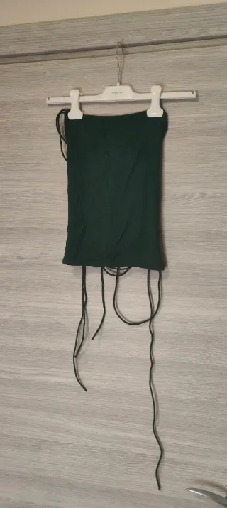 Top verde e arancione