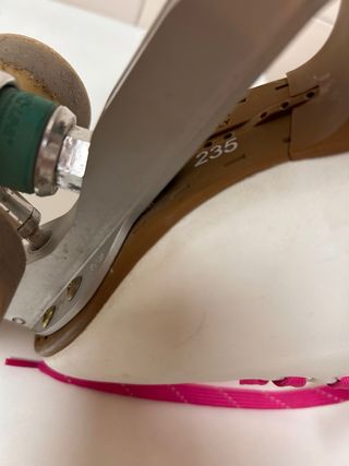 Patines Edea Blancos con Cordones Rosas