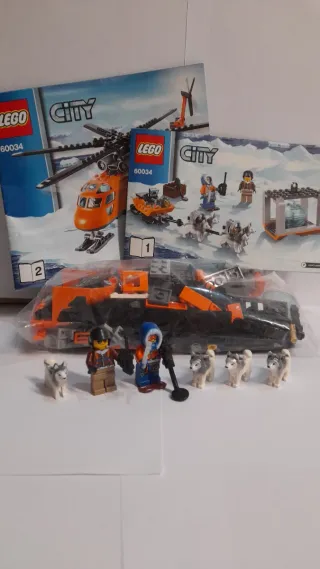 Lego City 60034 Expedición Ártica Helicóptero