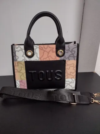 Bolso Tous Negro Multicolor