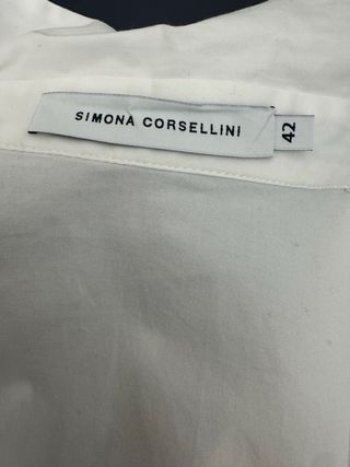 Camicia Simona Corsellini bianca Tg 42