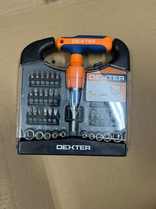 Juego de puntas y vasos Dexter 48 piezas