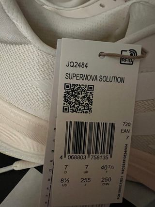 Zapatillas Adidas Supernova Running Beige/amarillo