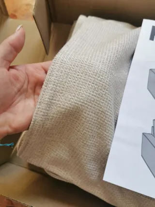 Funda KIVIK 2 plazas beige sin usar