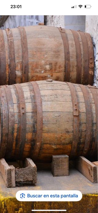 5 cubas de vino antiguas