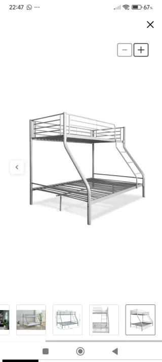 Litera Matrimonial Metálica,