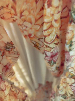 Vestido largo estampado Esmara talla 40