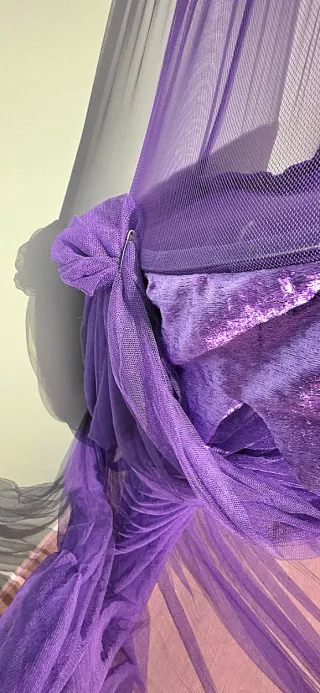 Mosquitera Queen size -  Morada