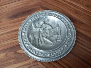 Cenicero Quijote estaño