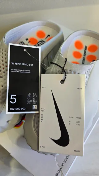 Nike Mind 001 Slide Light Smoke Grey 35,5