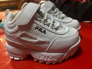 Bambas Fila Bebé Blancas