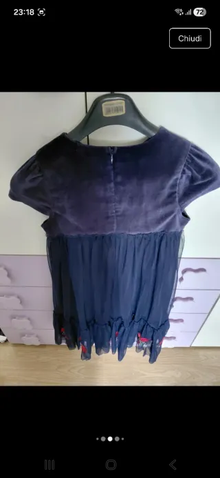 Vestito con coprispalle 11-12 anni