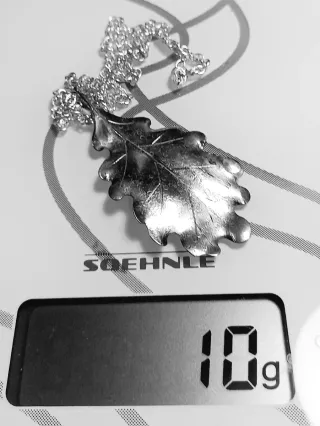 Ciondolo cesellato Ag 925 + catena