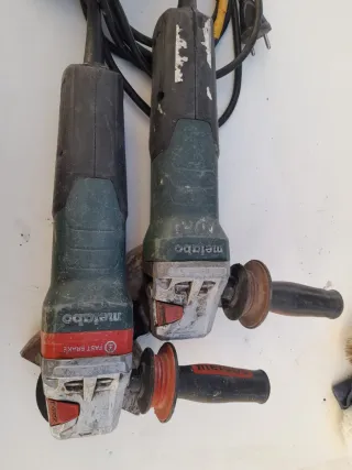 Miniamoladoras Metabo 1700W y 1550W