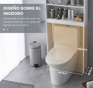Mueble Blanco Madera para Baño
