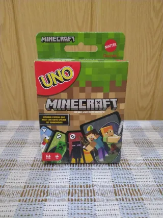UNO Minecraft Mattel Juego de Cartas