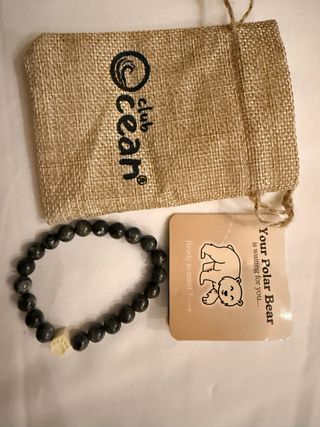 Pulsera Ocean Club gris y blanca