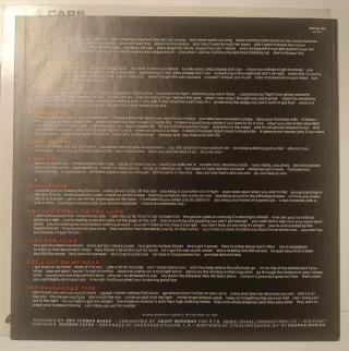 The Cars: Candy-O LP
