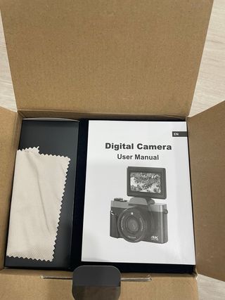 Cámara digital 4K Ultra HD compacta