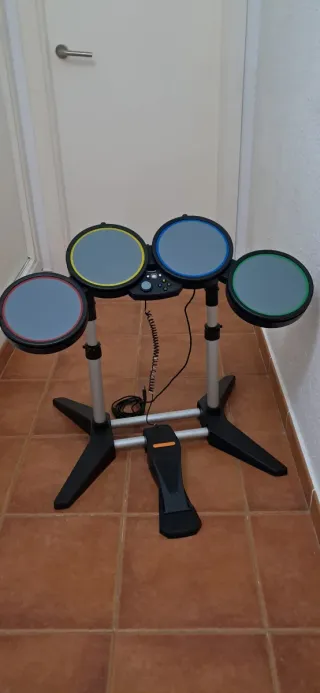 Batería y Guitarra Rock Band Xbox 360