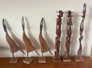 Figuras de madera cubanas