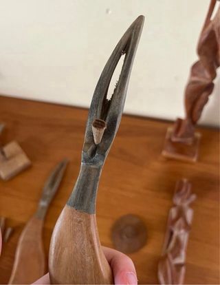 Figuras de madera cubanas