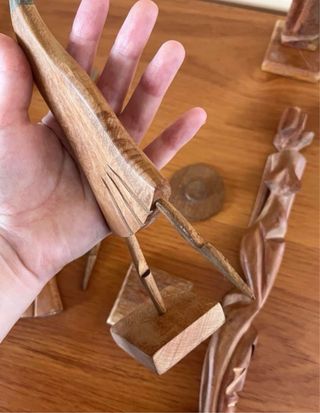 Figuras de madera cubanas