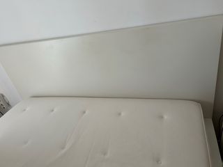 Cama Blanca incluso cajones y colchon y topper