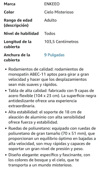 Longboard Skate Diseño Galaxia