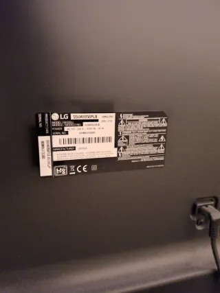 Televisión LG 55 UHD 4K Smart TV